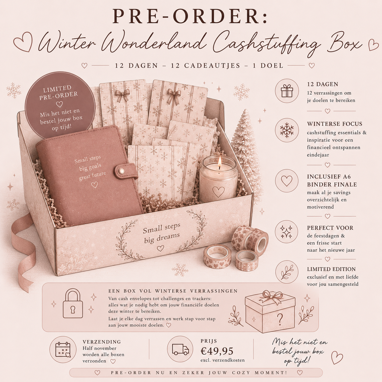 Winter wonderland cashstuffing box