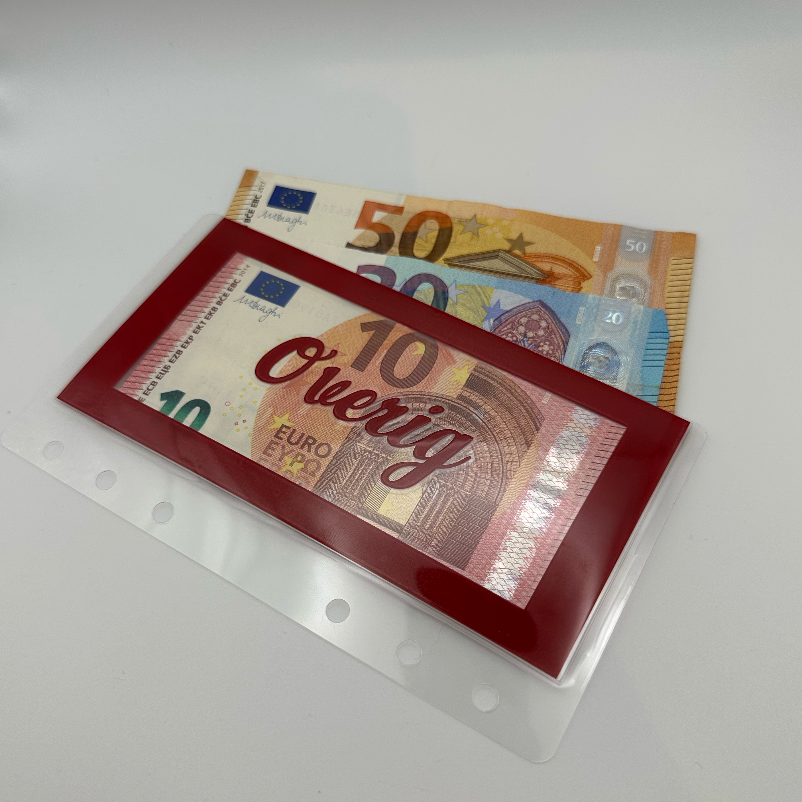 Cash enveloppen Vinyl - basic - set van 6