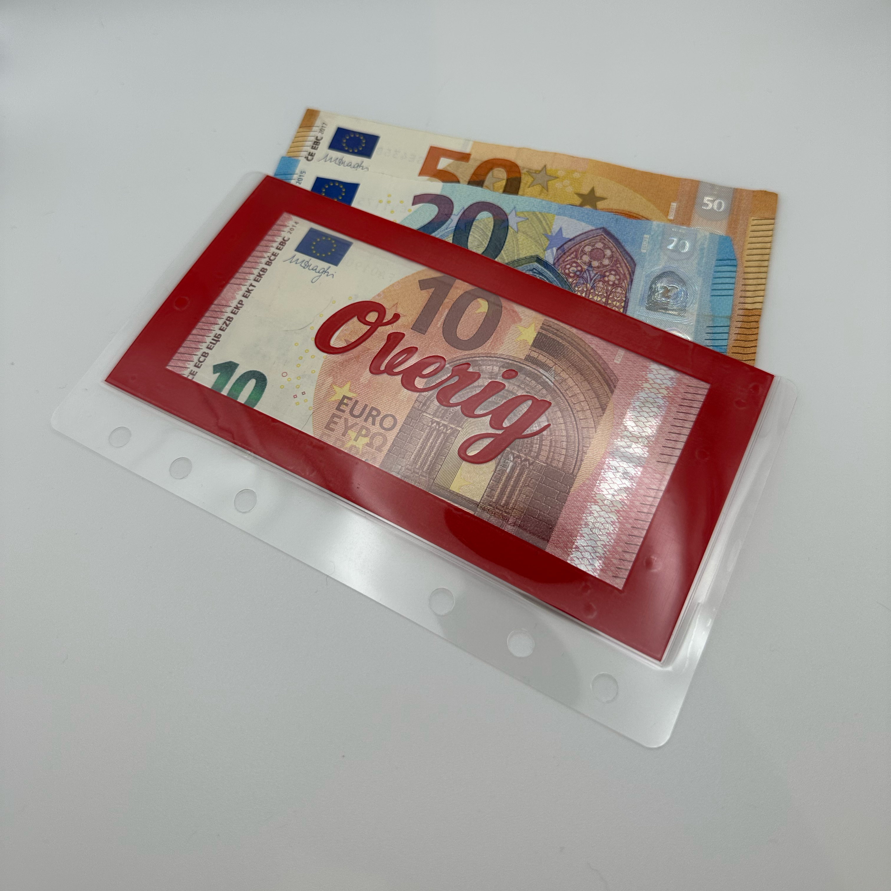 Cash enveloppen Vinyl - basic - set van 6