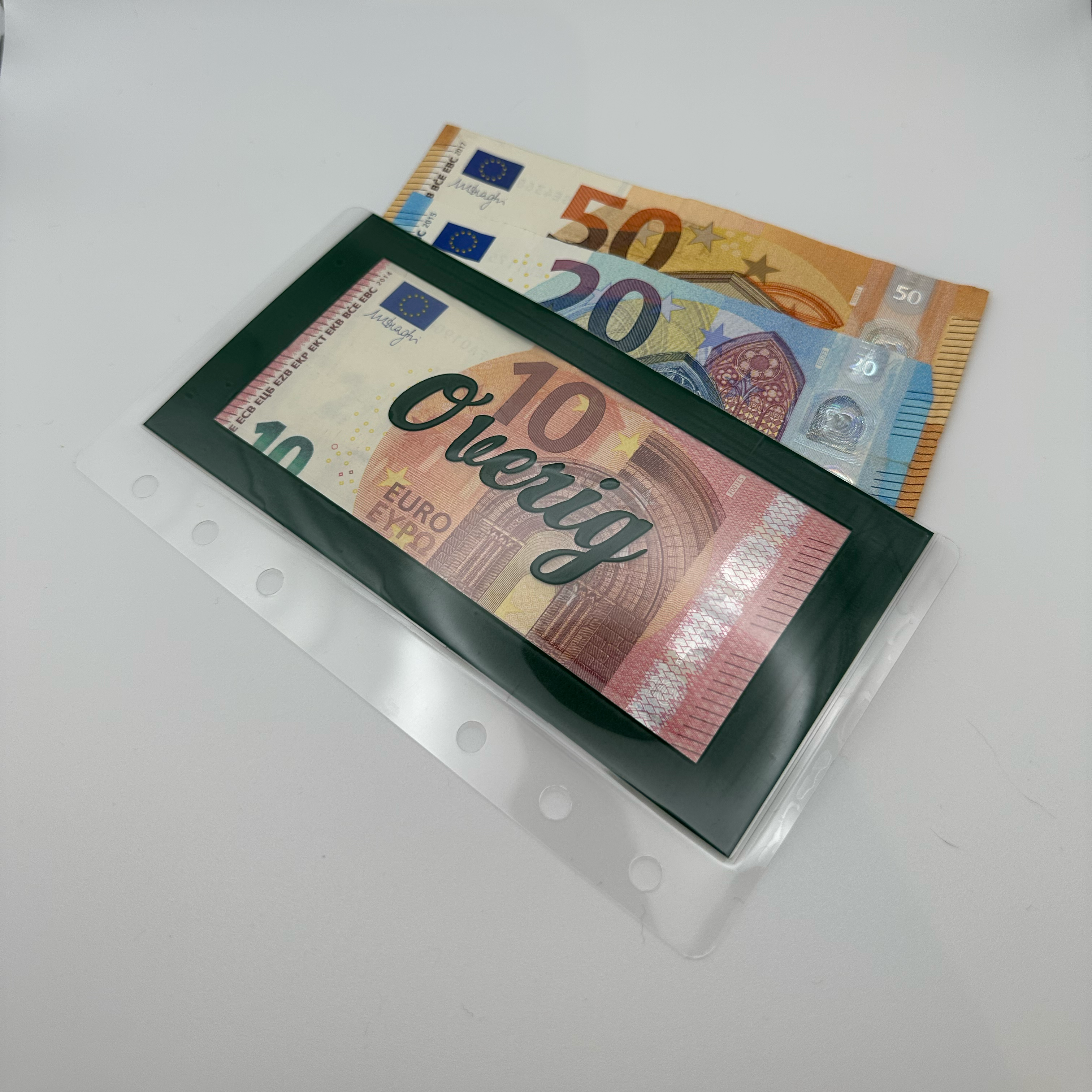 Cash enveloppen Vinyl - basic - set van 6