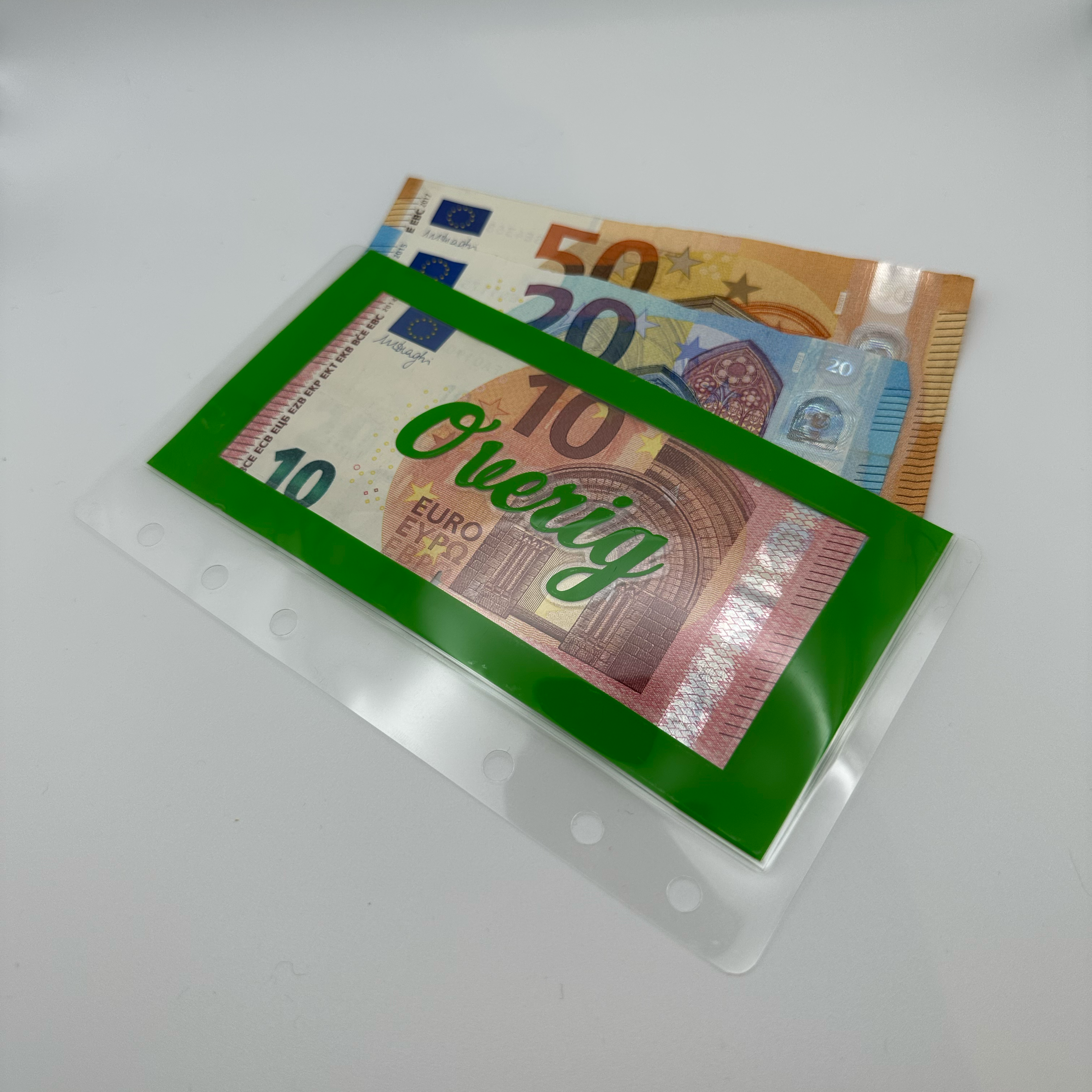 Cash enveloppen Vinyl - basic - set van 6