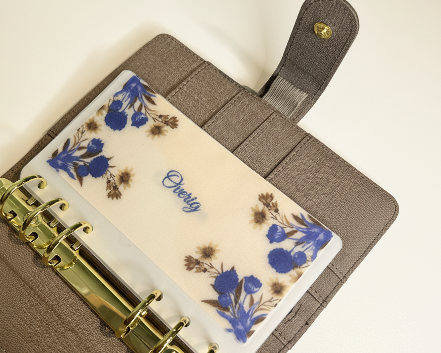 Blue flowers - set van 6