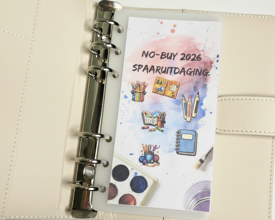 No-Buy 2026 Creatieve spaarbundel