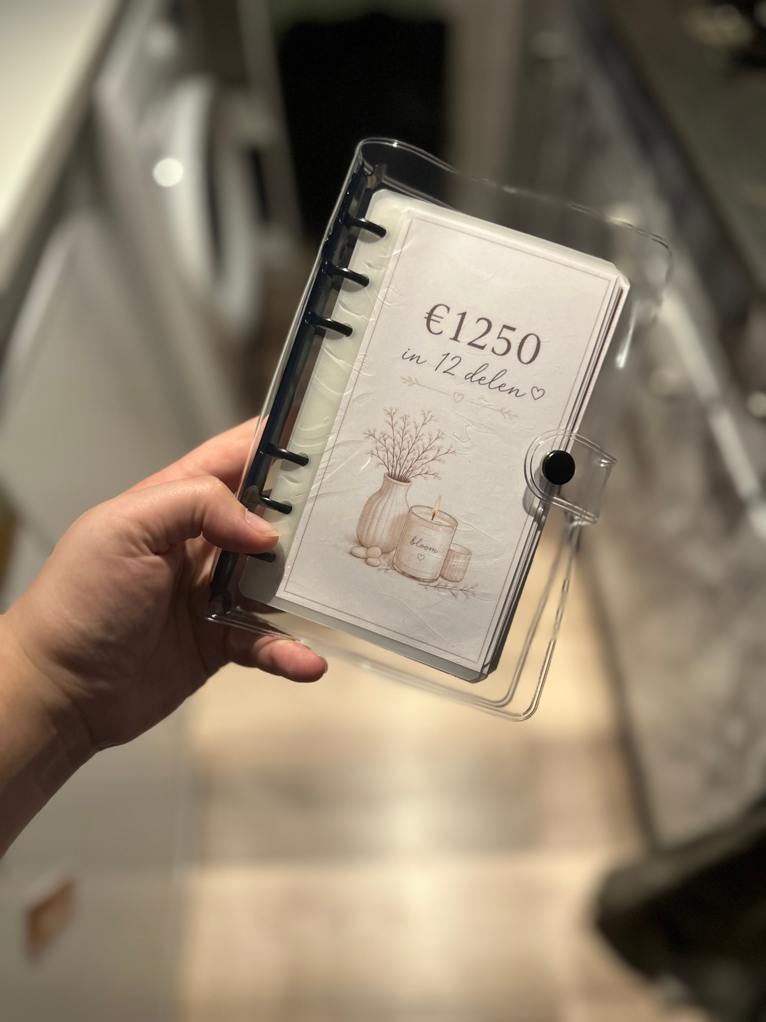 €1.250 in 12 delen spaaruitdaging